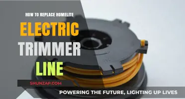 Trimming Tricks: Replacing Homelite Electric Trimmer Lines