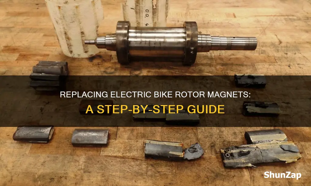 how to replace permanent magnets on the rotor electric bike