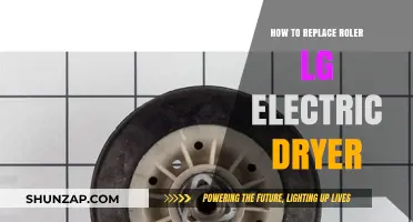 Replacing the Roller on Your LG Electric Dryer: A Step-by-Step Guide