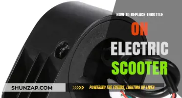Replacing Throttle on Electric Scooters: A Step-by-Step Guide