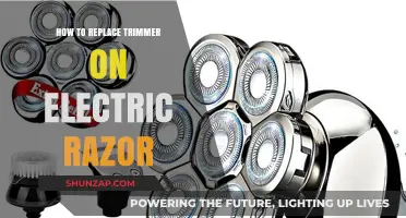 Electric Razor Maintenance: Replacing the Trimmer