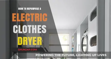 Creative Ways to Repurpose Your Old Electric Clothes Dryer