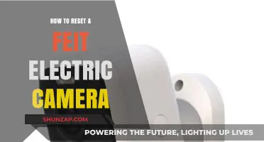 Resetting a Feit Electric Camera: A Step-by-Step Guide