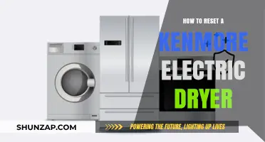 Fixing Your Kenmore Dryer: Resetting an Electric Model