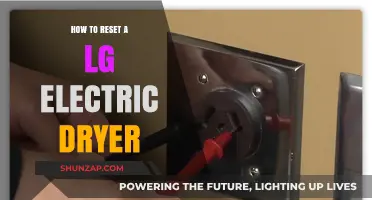 Fixing Your LG Electric Dryer: Reset Guide