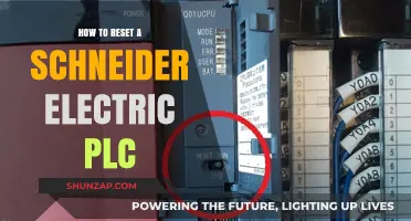 Resetting a Schneider Electric PLC: A Step-by-Step Guide