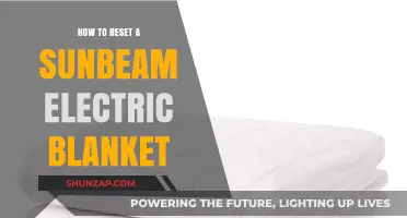 Resetting Your Sunbeam Electric Blanket: A Step-by-Step Guide