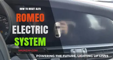 Resetting Alfa Romeo's Electrical System: DIY Guide