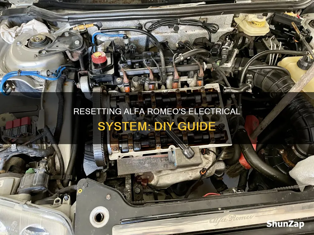 how to reset alfa romeo electric system