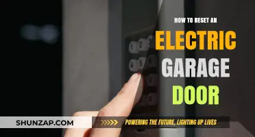 Resetting Your Electric Garage Door: A Step-by-Step Guide