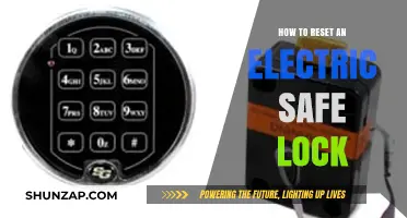 Resetting an Electric Safe Lock: A Step-by-Step Guide