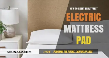 Resetting Your Beautyrest Electric Mattress Pad: A Step-by-Step Guide