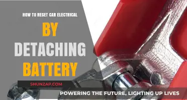 Reset Your Car's Electrical System: Detach Battery for Quick Fix