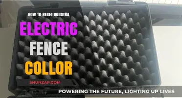 Resetting Your Dog's Electric Fence Collar: A Step-by-Step Guide