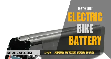 Reviving Electric Bike Batteries: Resetting for Improved Performance