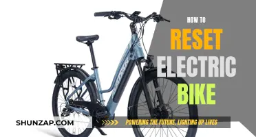 Resetting Your Electric Bike: A Step-by-Step Guide