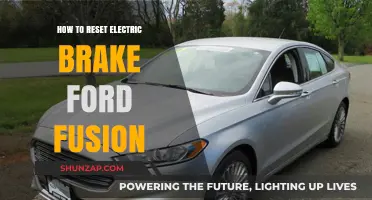 Resetting Ford Fusion Electric Parking Brake: DIY Guide