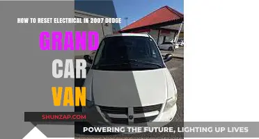 Resetting Electrical System in a 2007 Dodge Grand Caravan: A Step-by-Step Guide