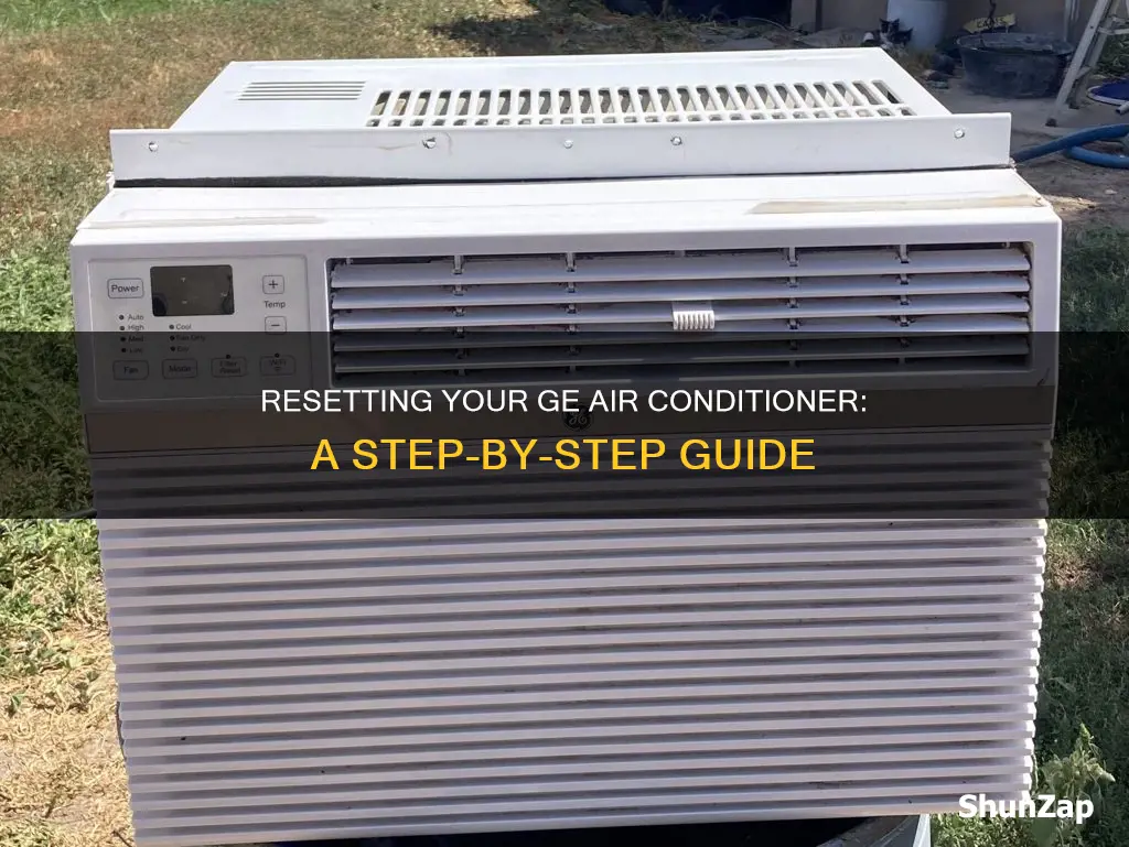 how to reset general electric air conditioner