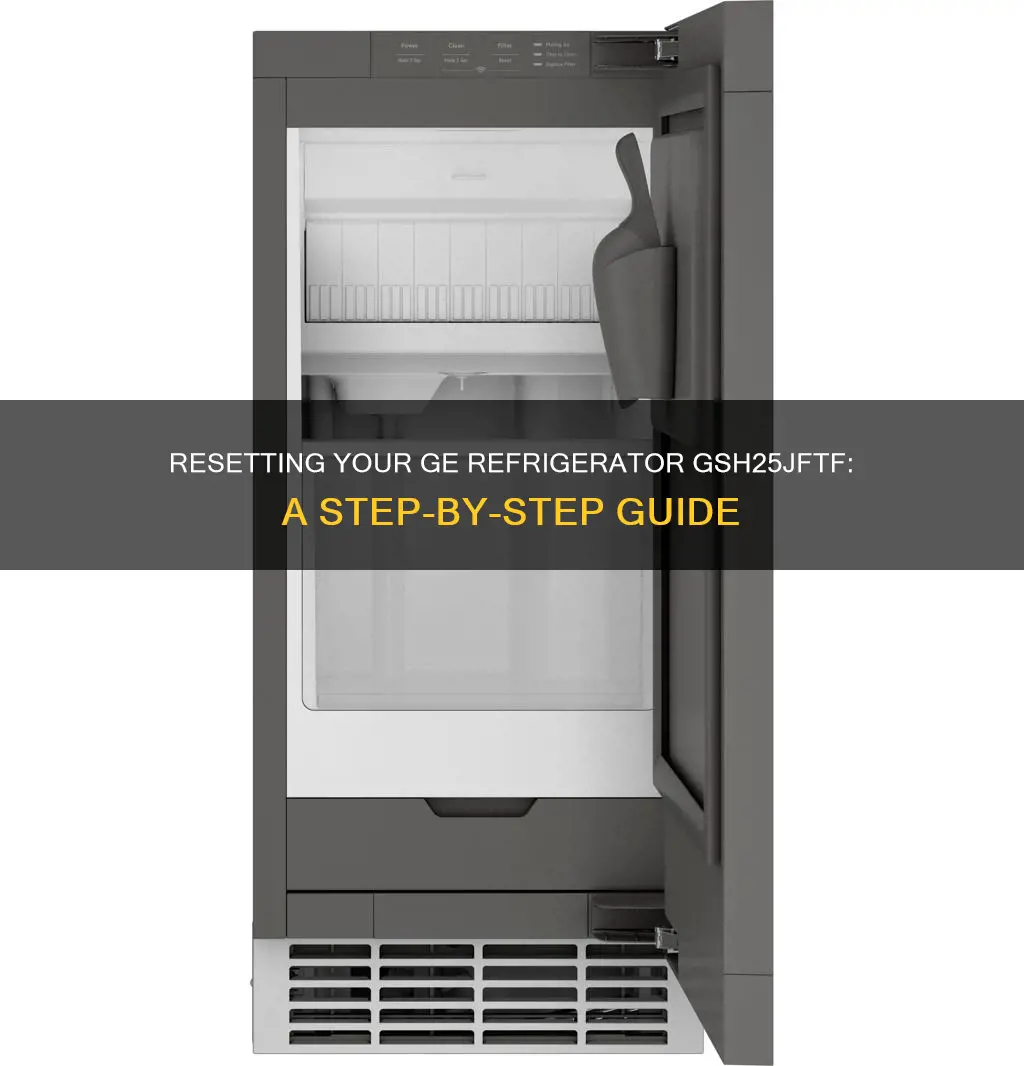 how to reset general electric refrigerator gsh25jftf