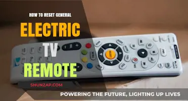 Resetting Your GE TV Remote: A Step-by-Step Guide