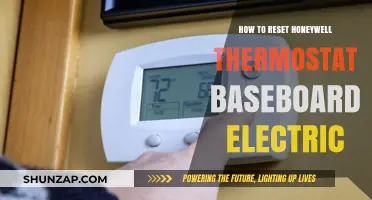 Resetting Honeywell Thermostat for Baseboard Electric Heaters: A Guide