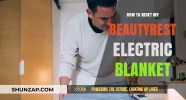 Resetting Your Beautyrest Electric Blanket: A Step-by-Step Guide