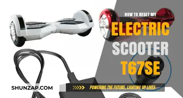 Easy Guide: Resetting Your T67SE Electric Scooter