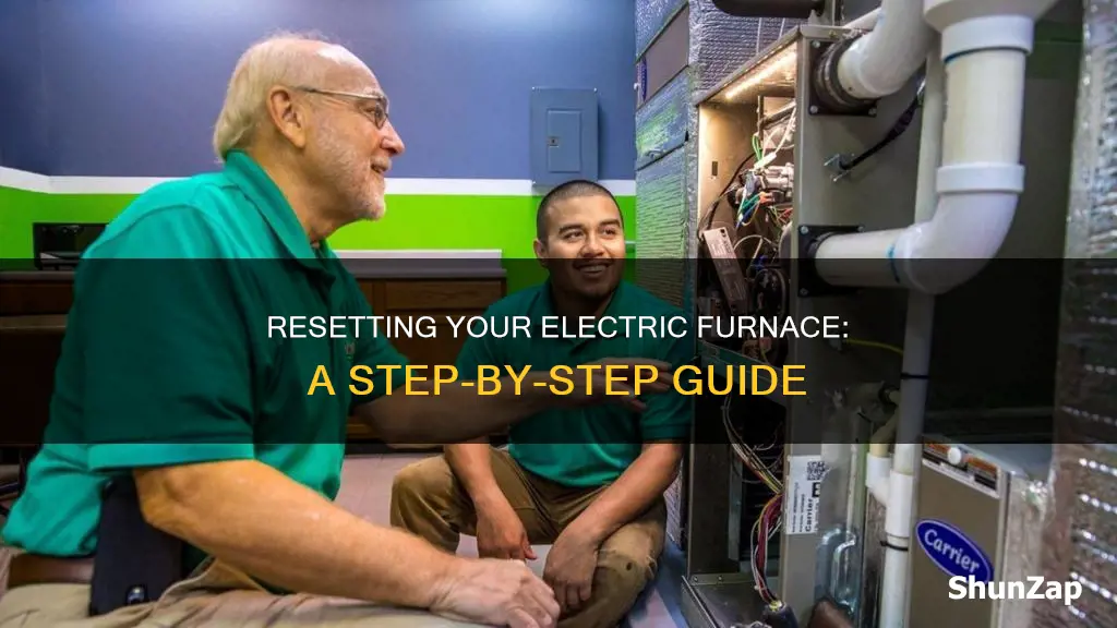 how to reset the furnace electric furnace