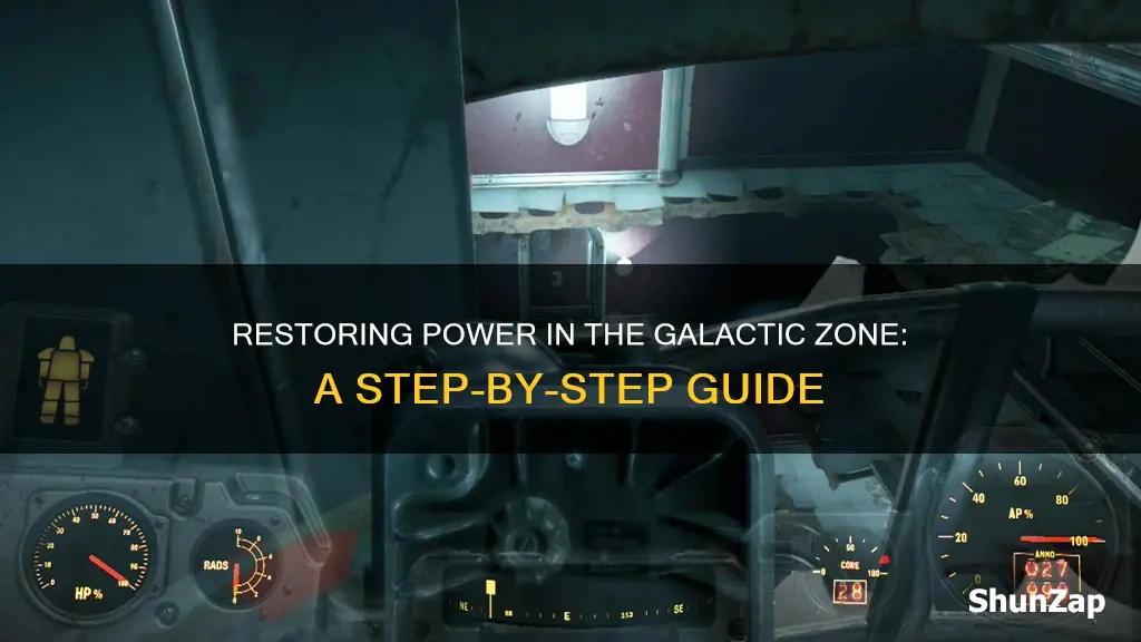 how to restore electricity in galactic zone