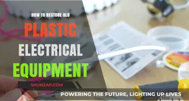 Restoring Old Plastic Electrical Gear: A Step-by-Step Guide