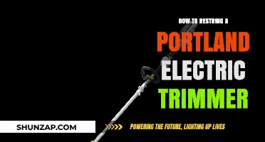 Restringing Your Portland Electric Trimmer: A Step-by-Step Guide