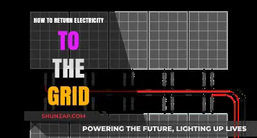 Returning Electricity to the Grid: A Guide