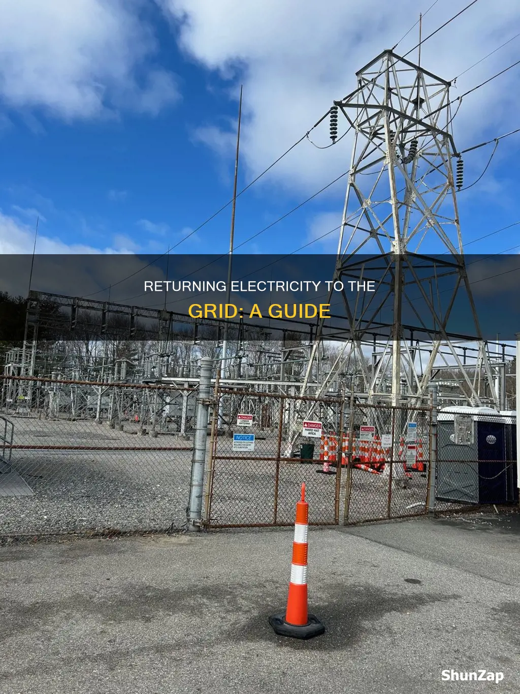 how to return electricity to the grid