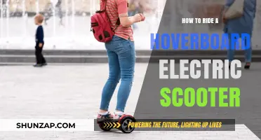 Mastering the Art of Riding a Hoverboard Electric Scooter