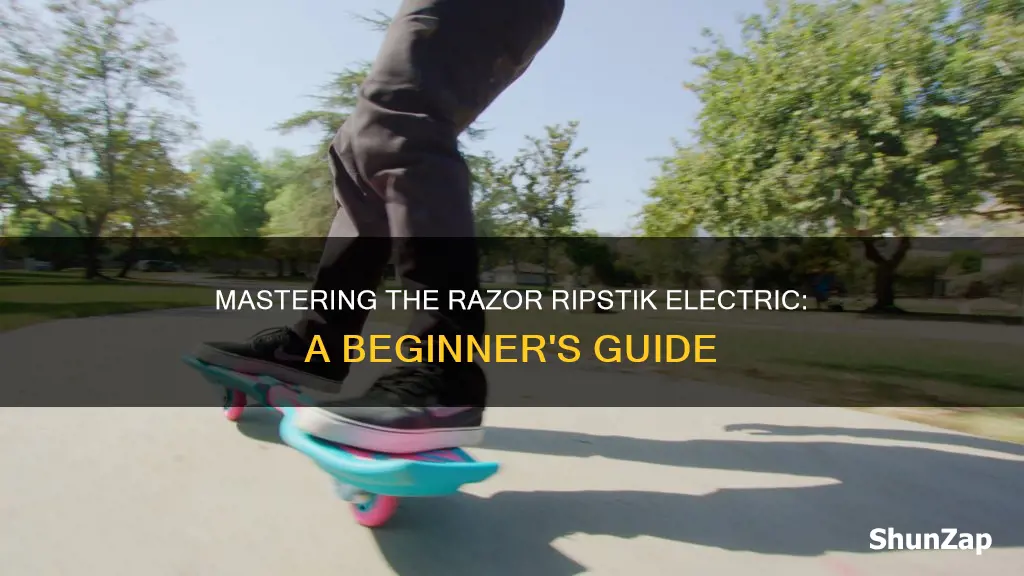 how to ride a razor ripstik electric
