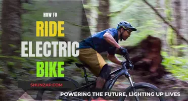 Electric Bike Riding: A Beginner's Guide to Getting Started