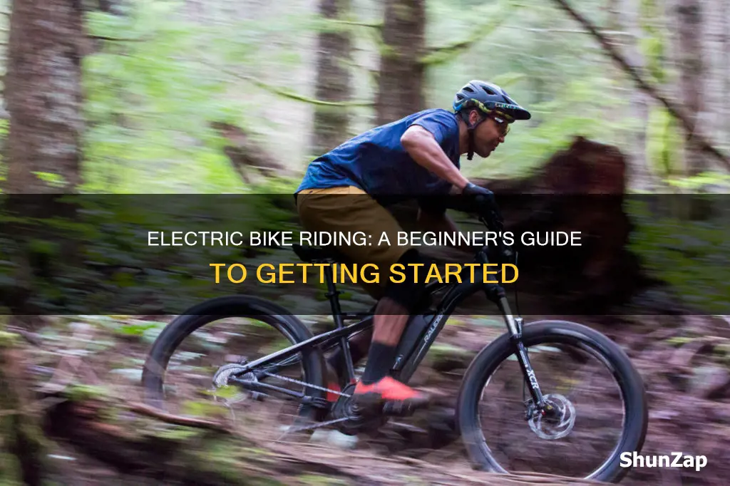 how to ride electric bike