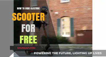 Free-Riding Electric Scooters: Tips and Tricks to Save Money
