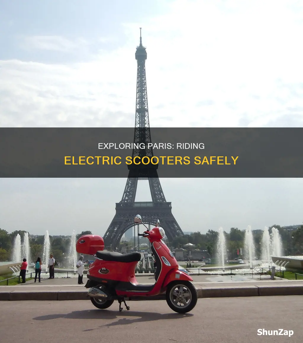 how to ride electric scooter in paris