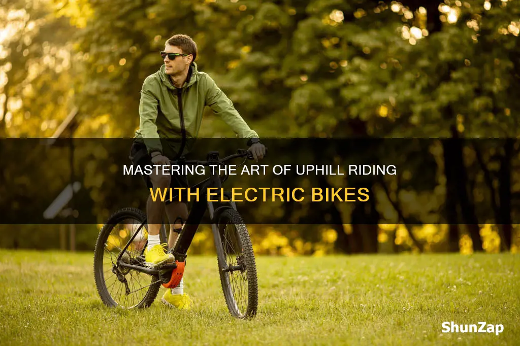 how to ride uphill on an electric bike