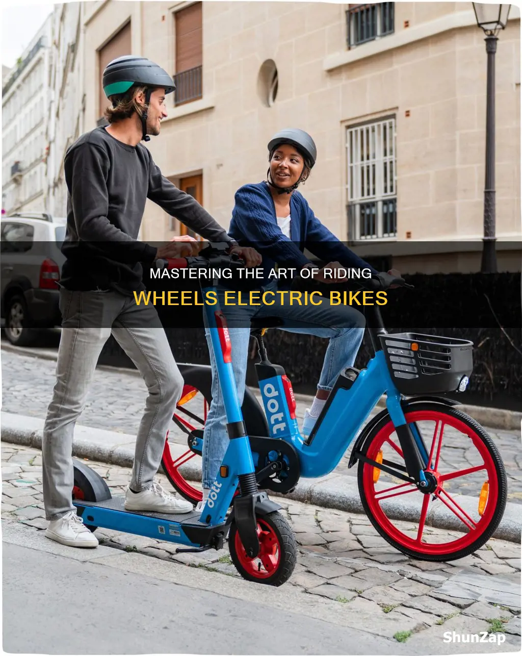 how to ride wheels electric bike