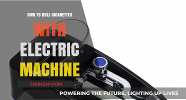 Rolling Cigarettes: Electric Machine Methods Explored