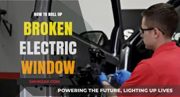 Fixing Your Broken Electric Window: Rolling it Up Manually