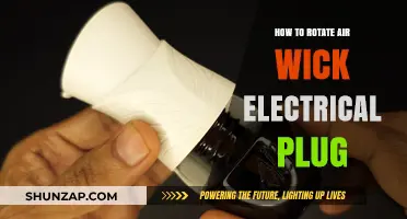 Air Wick Electrical Plug: Rotating for Optimal Fragrance