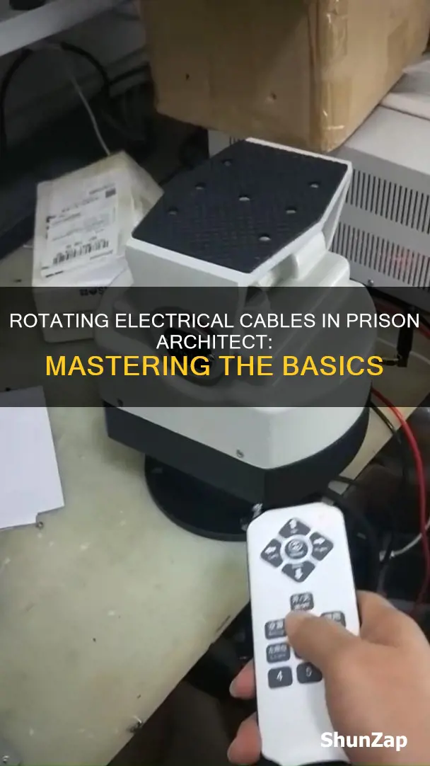 how to rotate electrical cable prison architect