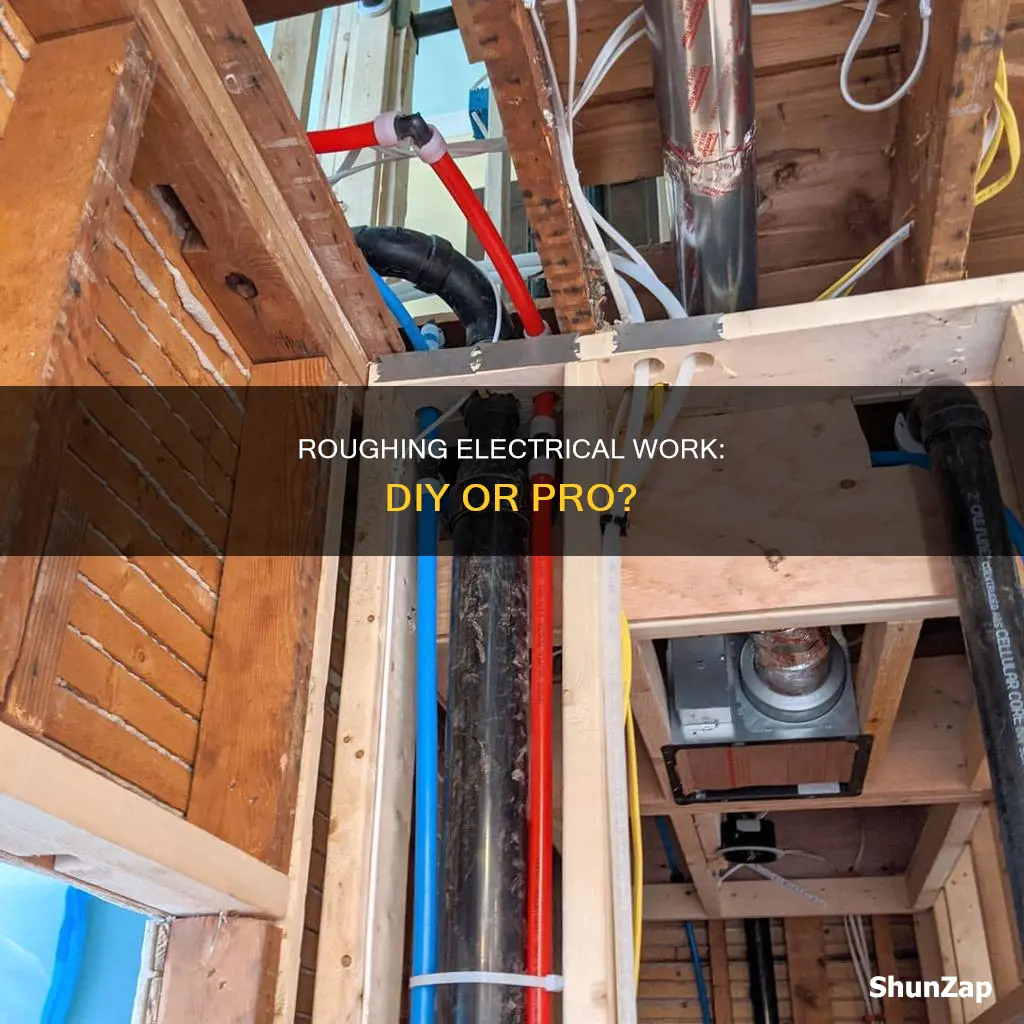 how to rough in a house electrical