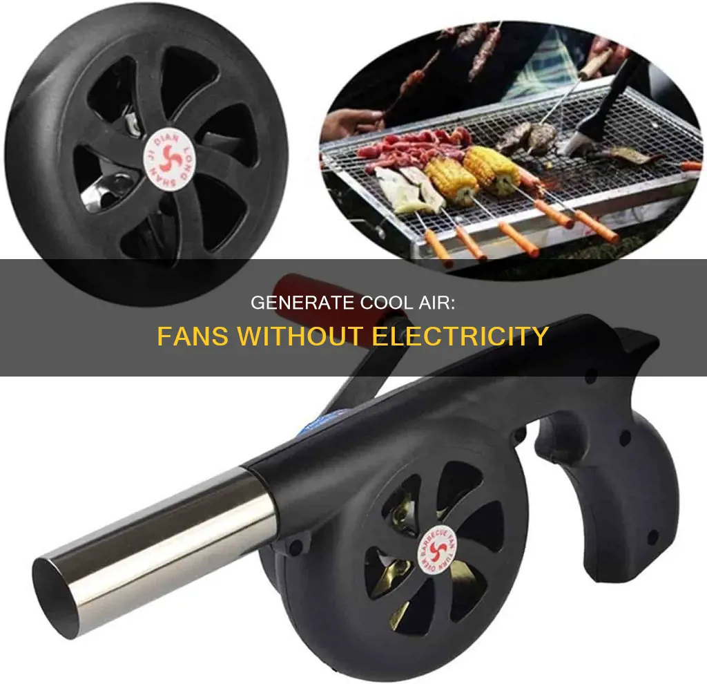 how to run a fan without electricity