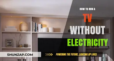 Alternative Ways to Power Your TV