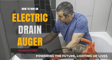 Using an Electric Drain Auger: A Step-by-Step Guide